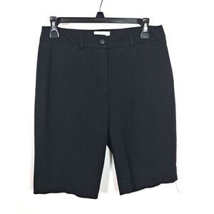 Barneys New‎ York Shorts Women Size 6 Black Bermuda Length